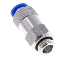 Válvula de retención a presión de 12 mm y G1/2'' macho de aluminio con rosca de 0,2-10 bares (3-145 psi) - Manguera
