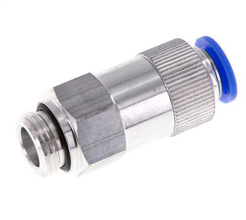 Válvula de retención a presión de 12 mm y G1/2'' macho de aluminio con rosca de 0,2-10 bares (3-145 psi) - Manguera