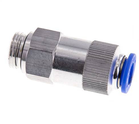 Válvula de retención a presión de 12 mm y G1/2'' macho de aluminio con rosca de 0,2-10 bares (3-145 psi) - Manguera
