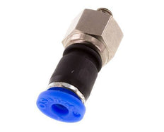 Junta giratoria de 4 mm y M5 Rosca macho de latón niquelado/PBT NBR Giratorio