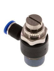 Silenciador de control de flujo Codo de salida del medidor 6 mm - R3/8'' Latón/PA 66