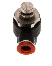 Silenciador de control de flujo Codo de entrada del medidor 10 mm - R1/2'' Latón/PA 66
