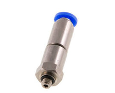 Junta giratoria rápida de 4mm y M5 Roscas macho de latón niquelado/PBT NBR Giratorio