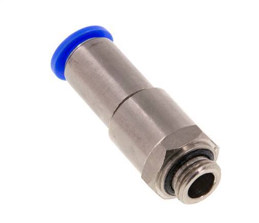 Junta giratoria rápida de 12mm y G3/8'' Roscas macho de latón niquelado/PBT NBR Giratorio
