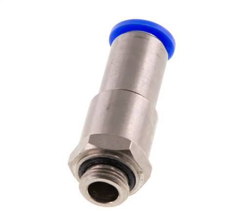 Junta giratoria rápida de 12mm y G3/8'' Roscas macho de latón niquelado/PBT NBR Giratorio