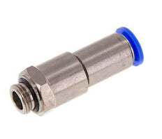 Junta giratoria rápida de 12mm y G3/8'' Roscas macho de latón niquelado/PBT NBR Giratorio