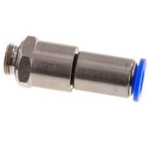 Junta giratoria rápida de 12mm y G3/8'' Roscas macho de latón niquelado/PBT NBR Giratorio