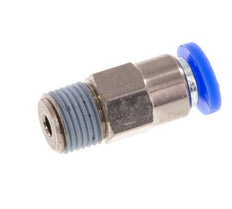 Válvula de retención a presión de 4 mm y R1/8'' macho de latón/PBT 0,2-10bar (3-145psi) con rosca para manguera