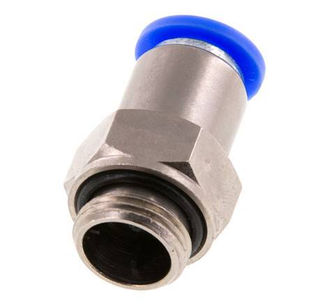 Racor rápido de 10 mm y G3/8'' macho con cierre automático de latón/PBT 0-10bar (0-145psi)