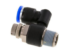 Silenciador de control de flujo Meter-Out Giratorio 10 mm - R3/8'' Latón/PA 66