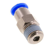 Válvula de retención a presión de 6mm y R1/4'' macho de latón/PBT 0,2-10bar (3-145psi) con rosca para manguera
