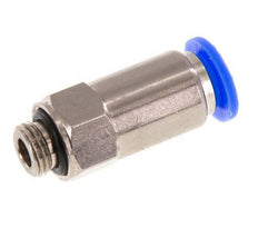 Válvula de retención a presión de 8 mm y G1/8'' macho de latón/PBT 0,2-10bar (3-145psi) con rosca para manguera
