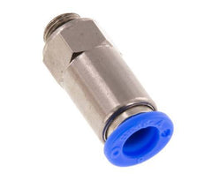 Válvula de retención a presión de 8 mm y G1/8'' macho de latón/PBT 0,2-10bar (3-145psi) con rosca para manguera