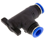 Válvula de bola de codo de 2 vías 12 mm plástico/latón