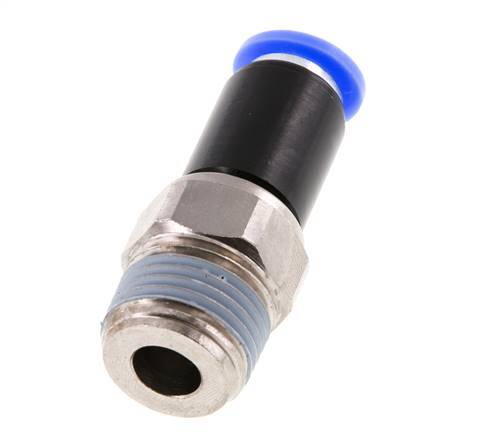 Junta giratoria de 10mm y R1/2'' Roscas macho de latón niquelado/PBT NBR Giratorio