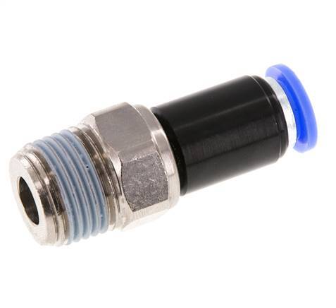 Junta giratoria de 10mm y R1/2'' Roscas macho de latón niquelado/PBT NBR Giratorio