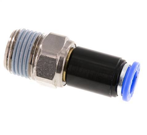 Junta giratoria de 10mm y R1/2'' Roscas macho de latón niquelado/PBT NBR Giratorio