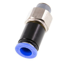 Junta giratoria de 12mm y R3/8'' Roscas macho de latón niquelado/PBT NBR Giratorio