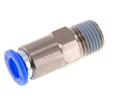 Válvula de retención a presión de 8 mm y R1/4'' macho de latón/PBT 0,2-10bar (3-145psi) con rosca para manguera