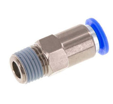 Válvula de retención a presión de 8 mm y R1/4'' macho de latón/PBT 0,2-10bar (3-145psi) con rosca para manguera
