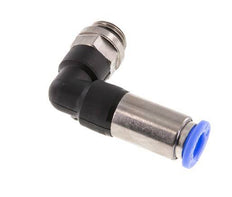 Racor rápido 8mm y G1/4'' Codo autoblocante macho Latón/PBT 0-10bar (0-145psi)