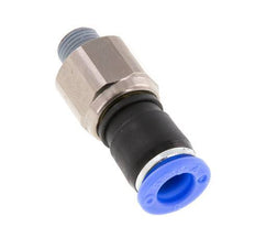 Junta giratoria de 8mm y R1/8'' Roscas macho de latón niquelado/PBT NBR Giratorio