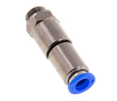 Junta giratoria rápida de 8mm y G1/4'' Roscas macho de latón niquelado/PBT NBR Giratorio