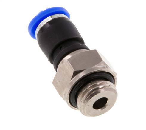 Junta giratoria de 6mm y G1/4'' Roscas macho de latón niquelado/PBT NBR Giratorio