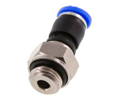 Junta giratoria de 6mm y G1/4'' Roscas macho de latón niquelado/PBT NBR Giratorio