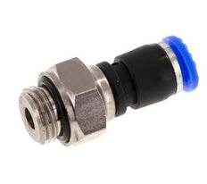 Junta giratoria de 6mm y G1/4'' Roscas macho de latón niquelado/PBT NBR Giratorio