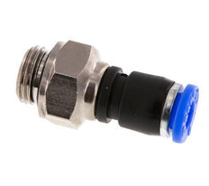 Junta giratoria de 6mm y G1/4'' Roscas macho de latón niquelado/PBT NBR Giratorio