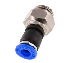Junta giratoria de 6mm y G1/4'' Roscas macho de latón niquelado/PBT NBR Giratorio