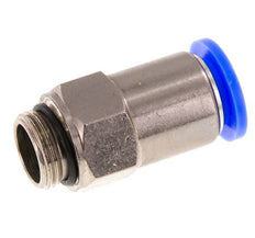 Racor rápido de 12 mm y G3/8'' macho con cierre automático de latón/PBT 0-10bar (0-145psi)
