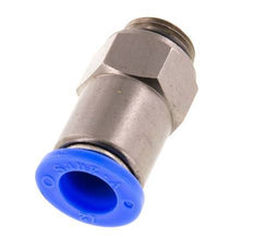 Racor rápido de 12 mm y G3/8'' macho con cierre automático de latón/PBT 0-10bar (0-145psi)