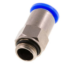 Racor rápido de 12 mm y G3/8'' macho con cierre automático de latón/PBT 0-10bar (0-145psi)