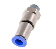 Junta giratoria rápida de 12mm y R3/8'' Roscas macho de latón niquelado/PBT NBR Giratorio