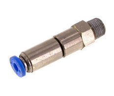 Junta giratoria rápida de 4mm y R1/8'' Roscas macho de latón niquelado/PBT NBR Giratorio