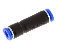 Racor rápido de 6 mm con bloqueo automático de latón/PBT 0-10bar (0-145psi) [2 piezas]