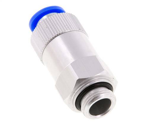 Válvula de retención a presión de 10 mm y G3/8'' macho de aluminio 0,2-10bar (3-145psi) con rosca para manguera