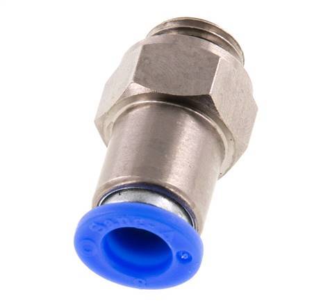 Racor rápido de 8 mm y G1/4'' macho con cierre automático de latón/PBT 0-10bar (0-145psi) [2 piezas]