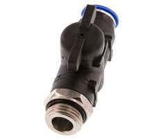 Válvula de bola recta de 2 vías 12 mm - G1/2'' Plástico/Latón