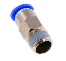 Racor rápido 10mm y R3/8'' Macho Latón autoblocante/PBT 0-10bar (0-145psi)