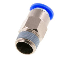 Racor rápido 10mm y R3/8'' Macho Latón autoblocante/PBT 0-10bar (0-145psi)