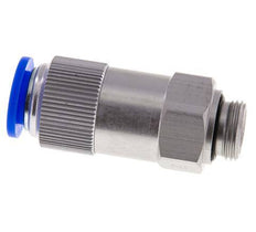Válvula de retención a presión de 12 mm y G3/8'' macho de aluminio 0,2-10bar (3-145psi) Rosca-manguera