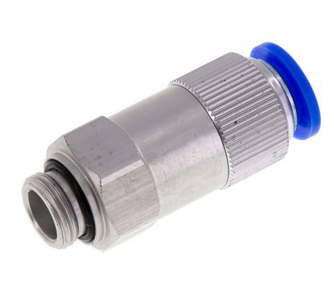 Válvula de retención a presión de 12 mm y G3/8'' macho de aluminio 0,2-10bar (3-145psi) Rosca-manguera