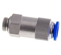 Válvula de retención a presión de 12 mm y G3/8'' macho de aluminio 0,2-10bar (3-145psi) Rosca-manguera