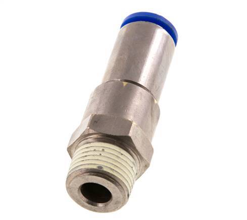 Junta giratoria rápida de 12mm y R1/2'' Roscas macho de latón niquelado/PBT NBR Giratorio