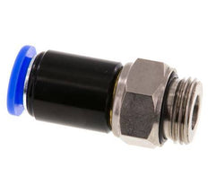 Junta giratoria de 12mm y G1/2'' Roscas macho de latón niquelado/PBT NBR Giratorio