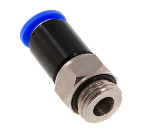 Junta giratoria de 12mm y G1/2'' Roscas macho de latón niquelado/PBT NBR Giratorio