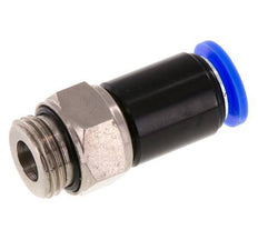 Junta giratoria de 12mm y G1/2'' Roscas macho de latón niquelado/PBT NBR Giratorio